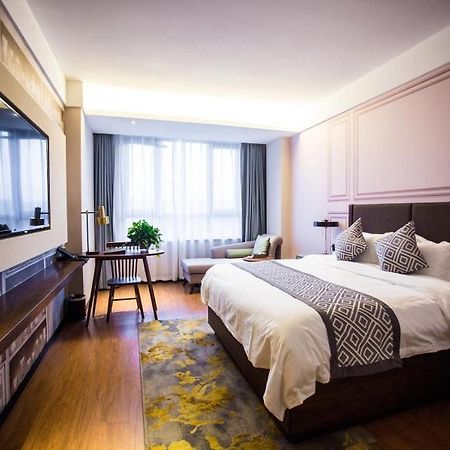 Gemei Hotel Luoyang Longmen High-Speed Railway Station Buitenkant foto