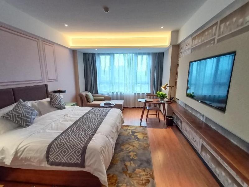 Gemei Hotel Luoyang Longmen High-Speed Railway Station Buitenkant foto