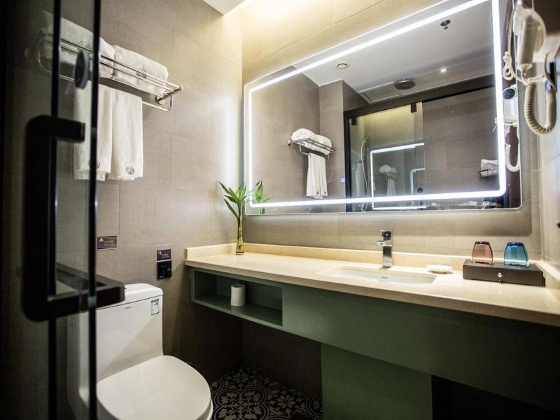 Gemei Hotel Luoyang Longmen High-Speed Railway Station Buitenkant foto