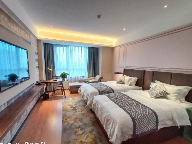 Gemei Hotel Luoyang Longmen High-Speed Railway Station Buitenkant foto